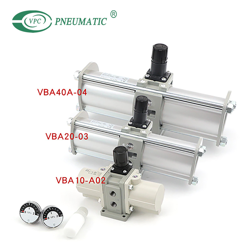 Régulateur de pression d'air série VBA avec réservoir d'air et silencieux